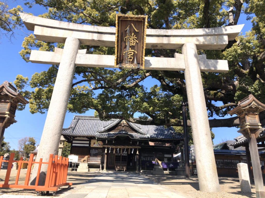 百舌鳥八幡宮の鳥居