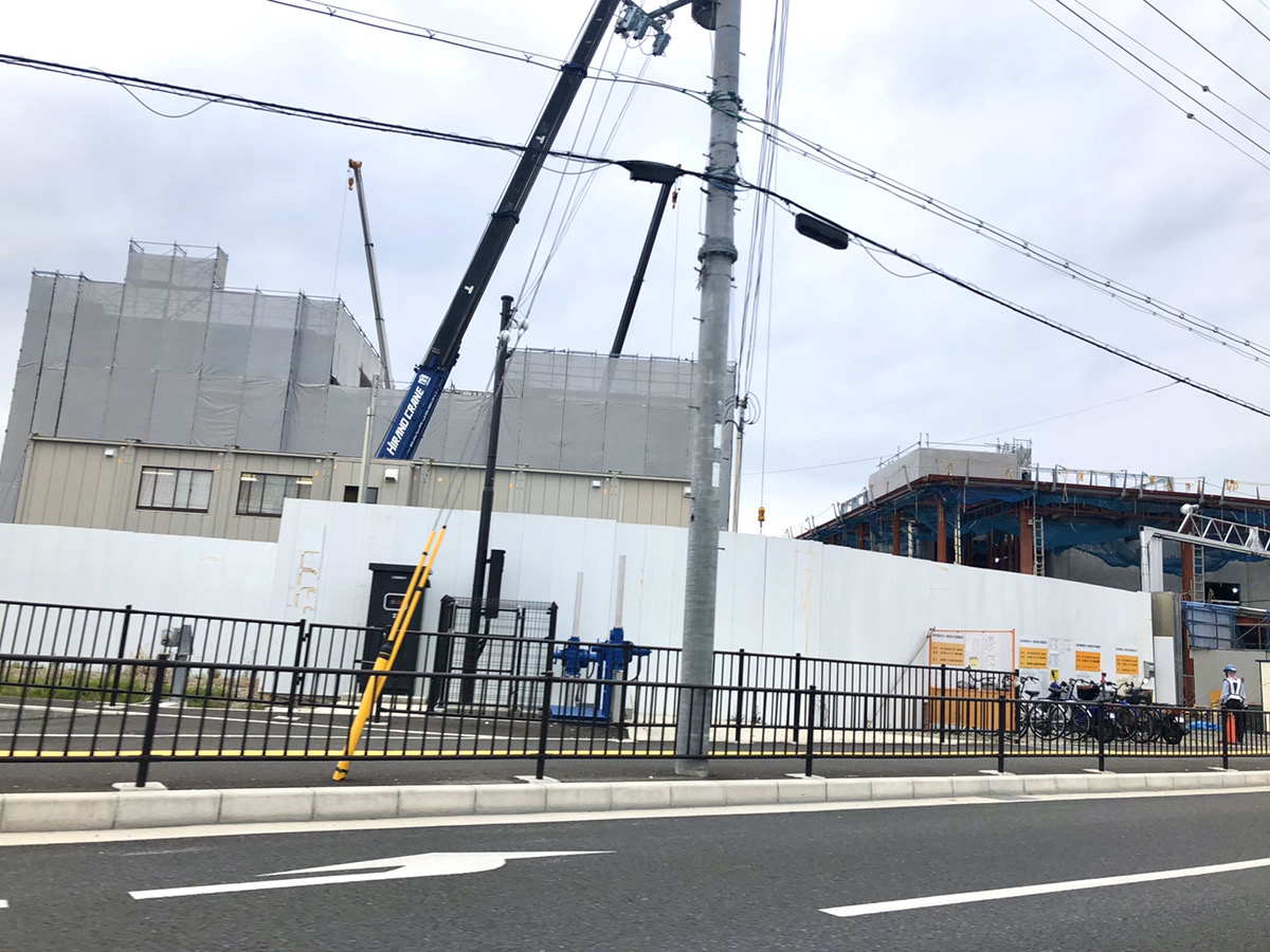 堺市美原区 美原区舟渡池に 堺総合防災センター 仮称 が建設中です 22年活動スタート予定 号外net 堺市北区 東区 美原区