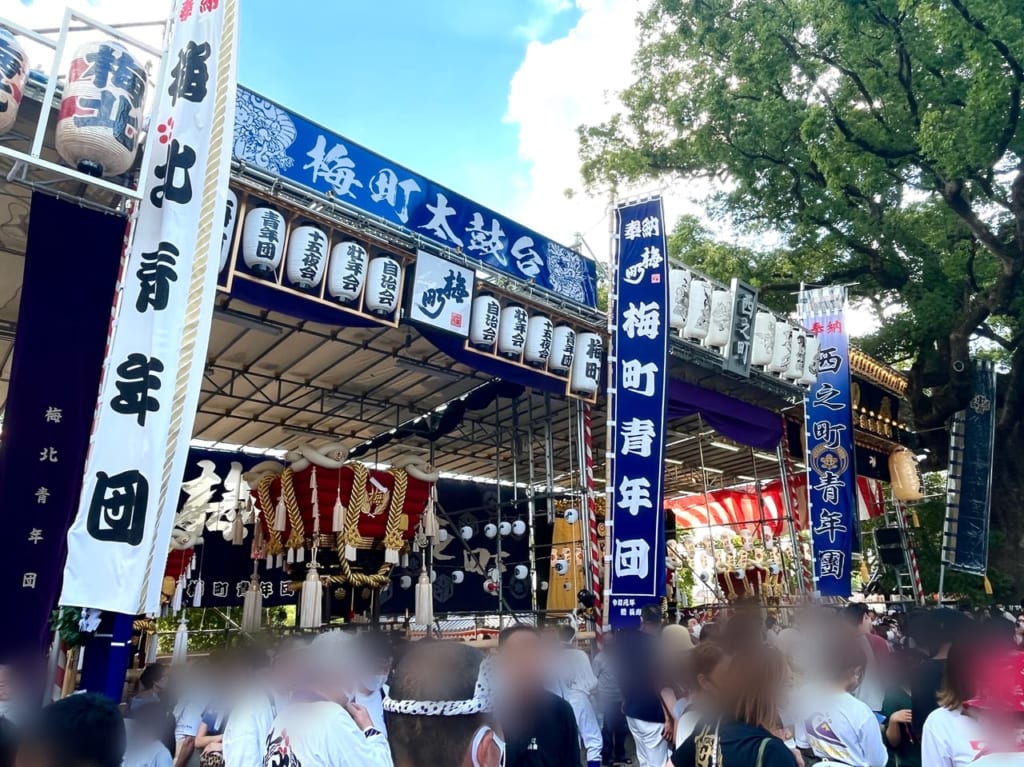 【堺市北区】今年の開催はいつ？『百舌鳥八幡宮月見祭』の祭礼の日程が分かりました。