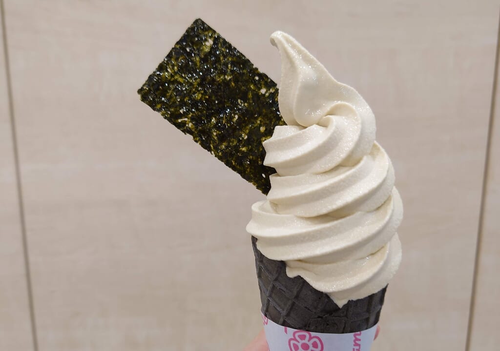 海苔ソフトクリーム