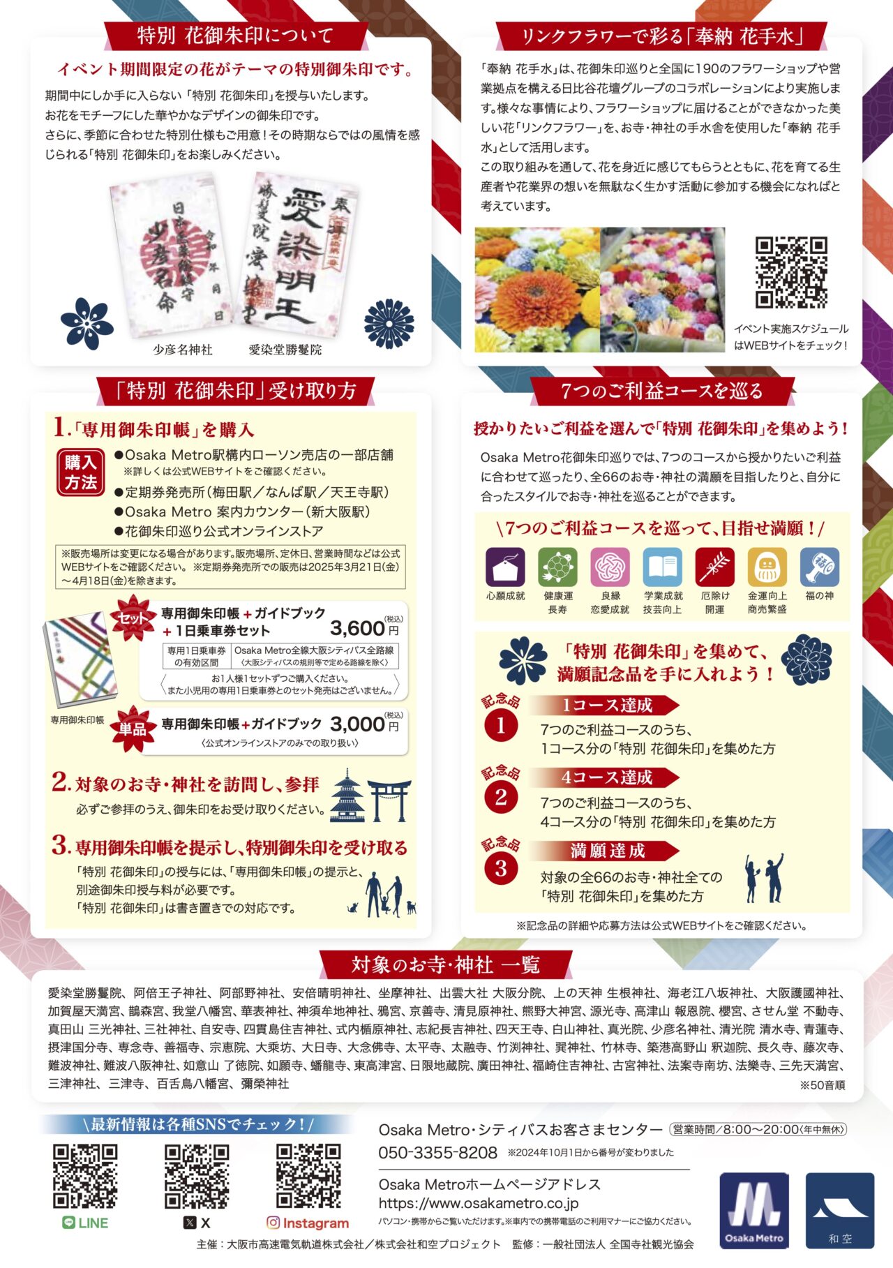 花御朱印巡り